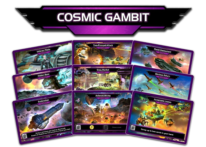 Cosmic Gambit Digital Spread